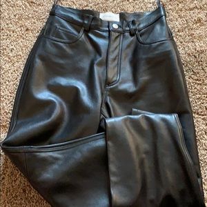 Hugo Buscati 100% leather pants!